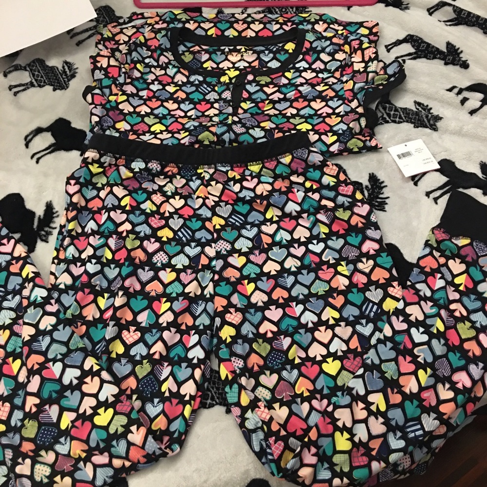 Kate Spade 2 pc modal pajama short sleeve and pant